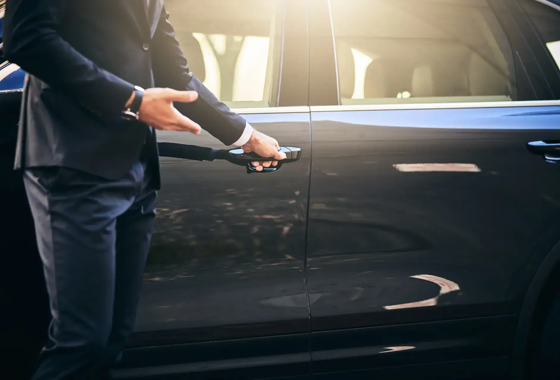 Professional Car Service Opening Door Duval County Florida in Duval, Florida